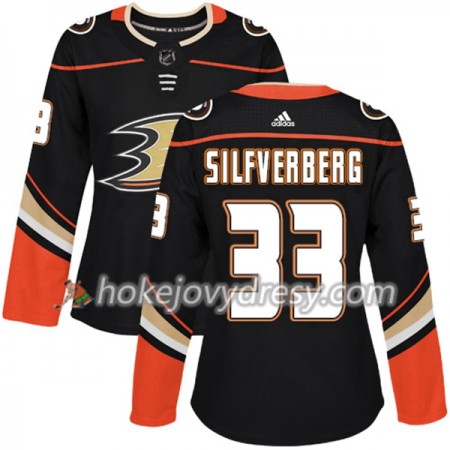 Dámské Hokejový Dres Anaheim Ducks Jakob Silfverberg 33 Adidas 2017-2018 Černá Authentic